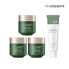 [로에 큐어 플러스] 큐어 익스트림 크림 50g X 3 + 큐어 에센셜 크림 50ml, 상세 설명 참조