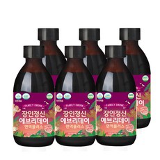 [사은품증정]면역플러스 면역력 아연 함유 1000만개 판매 돌파 온가족 삼부커스 엘더베리시럽 장인정신 에브리데이 280ml, 6개