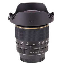 니콘 DSLR 카메라 용 8mm F/3.0 초광각 어안 렌즈 D3100 D3200 D5200 D5500 D7000 D7200 D800 D700 D90 D7100