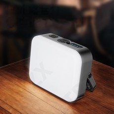 아웃도어 캠핑 랜턴 보조배터리 가능, 충전+태양에너지+거치대4000mAh(8-36h) 1+1