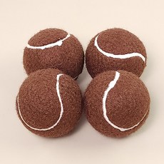 의자 발받침 테니스공 의자발커버 소음방지 긁힘방지, 브라운, 1개