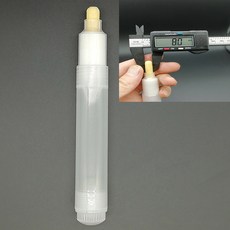 마카 크리에이티브 플라스틱 빈 펜 막대 3mm 5mm 8mm 10mm 15mm 배럴 튜브 그래피티 액체 분필 마커 페인트 액세서리, [15] 8mm gold nib