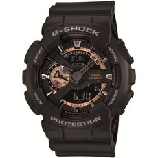 카시오 G-Shock 아날로그-디지 GA-110RG-1A 남성용 손목시계 벨트 유형:
