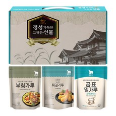 곰표 정성 가득한 고귀한 선물 3종 (곰표 부침가루500g + 곰표 밀가루500g + 곰표 튀김가루500g), 500g, 3개