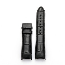 수제 Tissot 시계 스트랩 T035 시계 밴드 스트랩 정품 가죽 곡선 엔드 22 미리 메터 23 미리 메터 24 미리