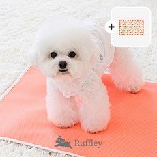 루플리 에코패드 중형M 6장세트 빨아쓰는 배변패드 친환경 다회용 강아지 논슬립, M 핑크 6장