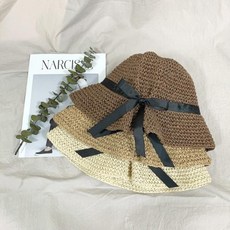 mojasareo 벙거지 백포인트리본버킷햇 EOBU3387
