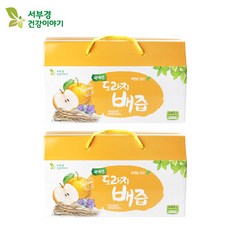 서부경건강이야기 자연을 담은 도라지배즙 2박스(60포), 60포, 100ml
