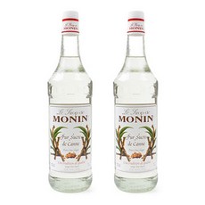 모닌 케인슈가시럽 1000ml 2개세트 설탕시럽, 1L, 2개