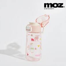 MOZ 스웨덴 원터치 트라이탄 키즈 보틀 물병