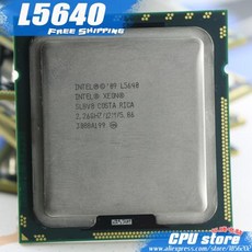 컴퓨터 인텔 제온 L5640 CPU 프로세서/2.26GHz /LGA1366/12MB /L3 캐시/6 코어/서버 있습니다 L5630, 한개옵션0
