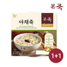 본죽 [본죽] 야채죽 271.5g 5+1팩