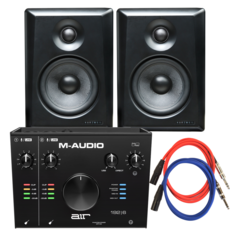 M-Audio AIR 192|6 x 커즈와일 KS-50A 스피커 패키지, 단일상품
