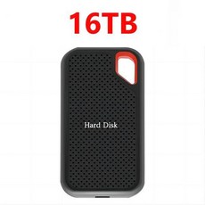 외장하드10테라 USB 고속 휴대용 외장 하드 드라이브 대용량 솔리드 스테이트 노트북 맥 PC용 3.1 SSD1 TB 2TB 디스크 256TB, 16TB