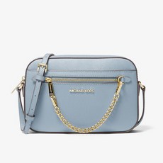 [마이클코어스]젯셋 라지 사피아노 가죽 크로스백Jet Set Large Saffiano Leather Crossbody Bag(35S1GTTC7L-1376)