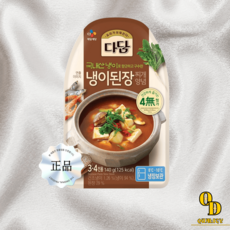 다담 냉이된장찌개 찌개양념, 10개, 140G