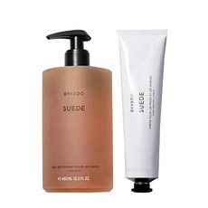 Byredo Suede Scented Hand Wash and Cream Set - 15.2oz Hand Wash 3.4oz Hand Cream (2 Items), 1