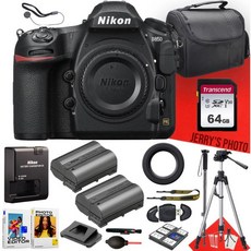 Nikon D850 DSLR 카메라 본체전용 + 64GB 메모리 삼각대 모노포드 여분의 배터리 디럭스 청소 키트 그 이상 21개 묶음 - d850