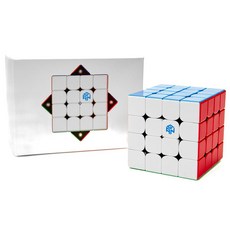  4x4 GAN 460M 간 460M 간즈 간큐브 선수용 스피드 마그네틱 루빅스 큐브, GAN460M(스티커리스) 