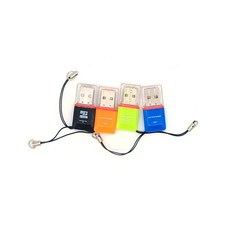 초소형 micro SD 메모리 카드 리더기 블랙박스 네비게이션 메모리 마이크로 KC인증 휴대용 미니, 블루