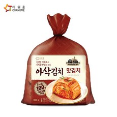 아워홈 아삭맛김치 900g X2개, 2개