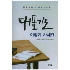 대표기도 이렇게 하세요:목회자가 쓴 대표기도문, 드림북