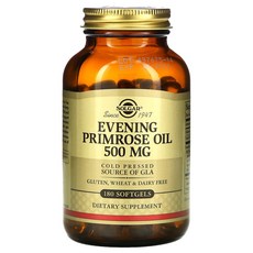 달맞이꽃오일 500mg 소프트젤 180정 약 6달분, 180 개, 1개