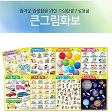 어린이집 유치원 아이방 학습 벽그림 화보 꾸미기 8종, 바른생활실천 NO.284