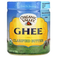 Organic Valley 기 정제 버터 368g(13oz), 368g, 1개