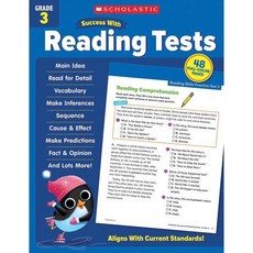 Scholastic Success with Reading Tests 3, Scholastic Teaching Resources