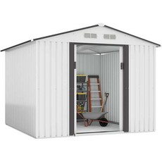 야외용창고 펜스가림막꾸미기 농막하우스 집짓는비용 대형창고, 중경사 지붕(직접 설치) 중경사 지붕(직접 설