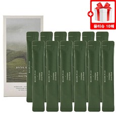 레시피앤코 녹차폭탄팩 녹탄팩 모공청소 저자극 깐달걀 팩 녹차꿀팩 1BOX, 녹탄팩 1BOX + 자사로고 물티슈
