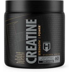 HOSSTILE Creatine 미분화 Creatine Monohydrate Powder for Men & Women Improve Muscle Size Strength & Pow, 1개, 300g