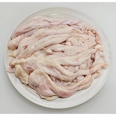 다그로푸드 안 얼린 냉장 닭껍질 10kg (1kg 2kg 소포장) 공장직영, 1kg*10팩, 10개