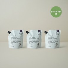 테일러센츠 디퓨저 리필 파우치 300ml 릴리오브더밸리 3종_리드포함