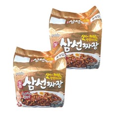 라면 팔도 일품삼선짜장 4개입 x 2개, 1