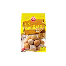 오뚜기 찹쌀 미니도나스믹스 500g, 10개