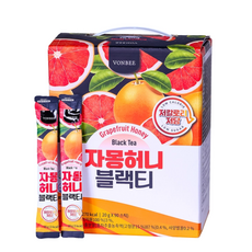 코스트코 VONBEE 본비 자몽 허니 블랙티 1800G (20G X 90스틱) 저당 액상아이스티, 180g