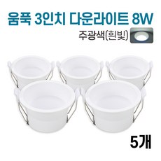 라인조명 LED 에코 움푹 (2.3.4.5.6인치) 다운라이트