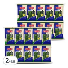 대천김 곱창 도시락김 선물세트, 5g, 40개 2세트