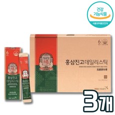 정관장 홍삼진고 데일리스틱 10g x 20포, 60포
