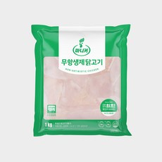 마니커 무항생제 닭가슴살 [냉장 1kg], 5팩