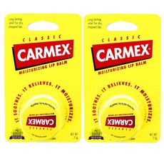 카멕스) 립밤 클래식 단지 x 2팩, 8g, 2개