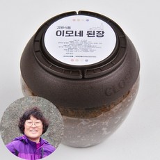 이모네된장 명품 집 맛있는 한식 국산콩 시골 재래식 전통 수제된장 2kg