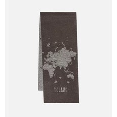 PRIMA CLASSE Textured Geo Full scarf 35x180 Cream Yellow 24IK1S35816010920