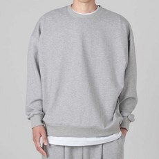 Unfall 남성 데일리 라운드 티셔츠 맨투맨 국산 (WC7692F)