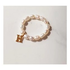 담수진주이니셜목걸이