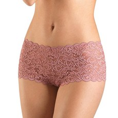 HANRO 여성용 럭셔리 모멘트 보이레그 79051 Luxury Moments Mellow Rose