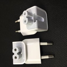 정품 벽면 AC 탈부착 전기 유로 전원 케이블 EU 플러그 덕 헤드용 APPLE USB 충전기 NOTEBook 전송 어댑터|플러그 덕 헤드|덕 헤드 usb eu, 01 EU plug