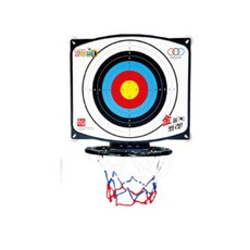 장난감 흡착 다트 표적판 겸용 미니 농구골대 농구공 세트